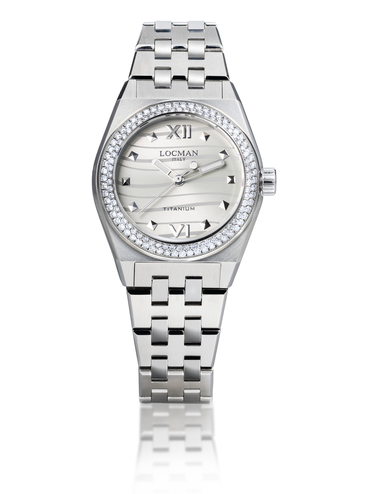 Stealth Lady Diamond Titanio con Diamanti